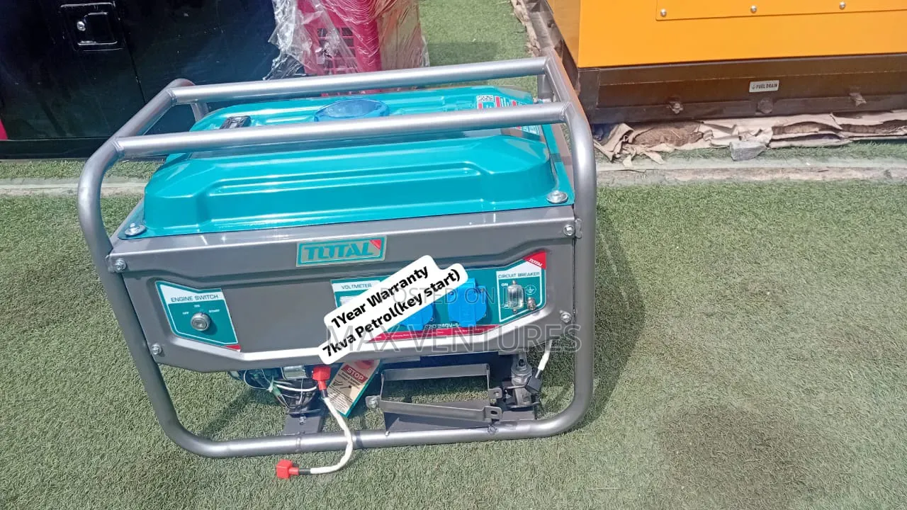 Quality TOTAL 7kVA Generator for Home Use