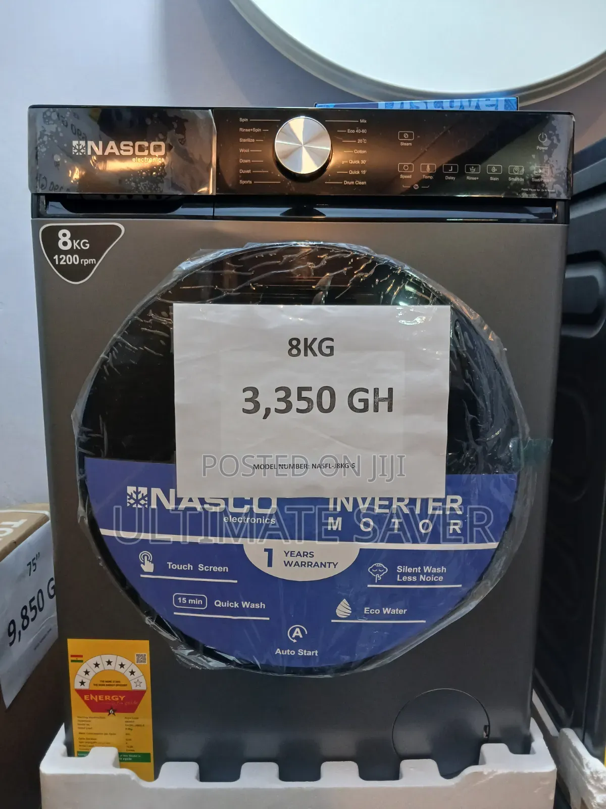 Washing Machine 8kg Front Load