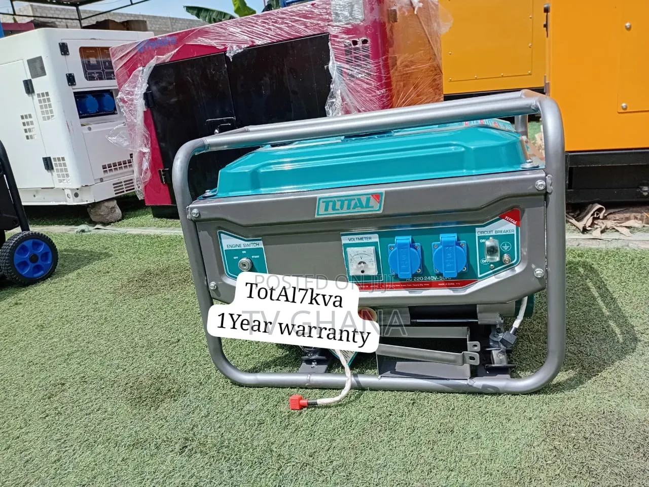 TOTAL 7.0KVA Genset for Sale in Ghana – Quality You Can Trust7kva