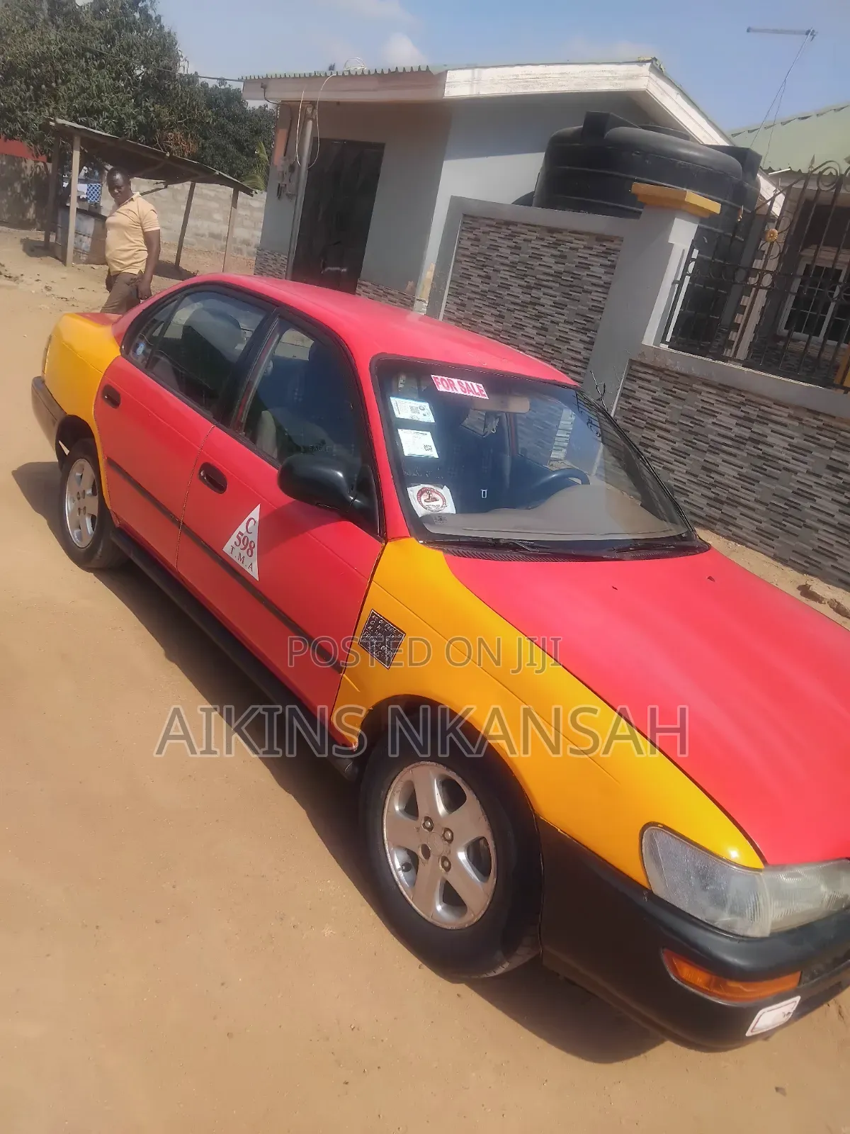 Toyota Corolla 1.8 Sedan 2002 Yellow