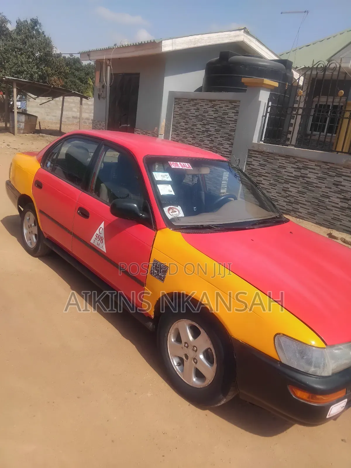 Toyota Corolla 1.8 Sedan 2002 Yellow
