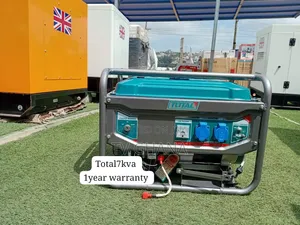 Original TOTAL 7KVA Petrol Generator – Reliable Power 7kva