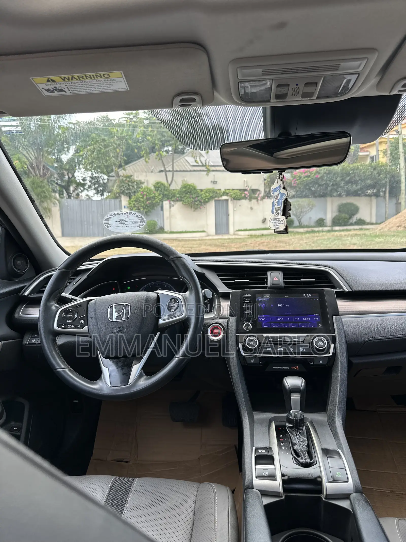 Honda Civic EX 2021 Gray