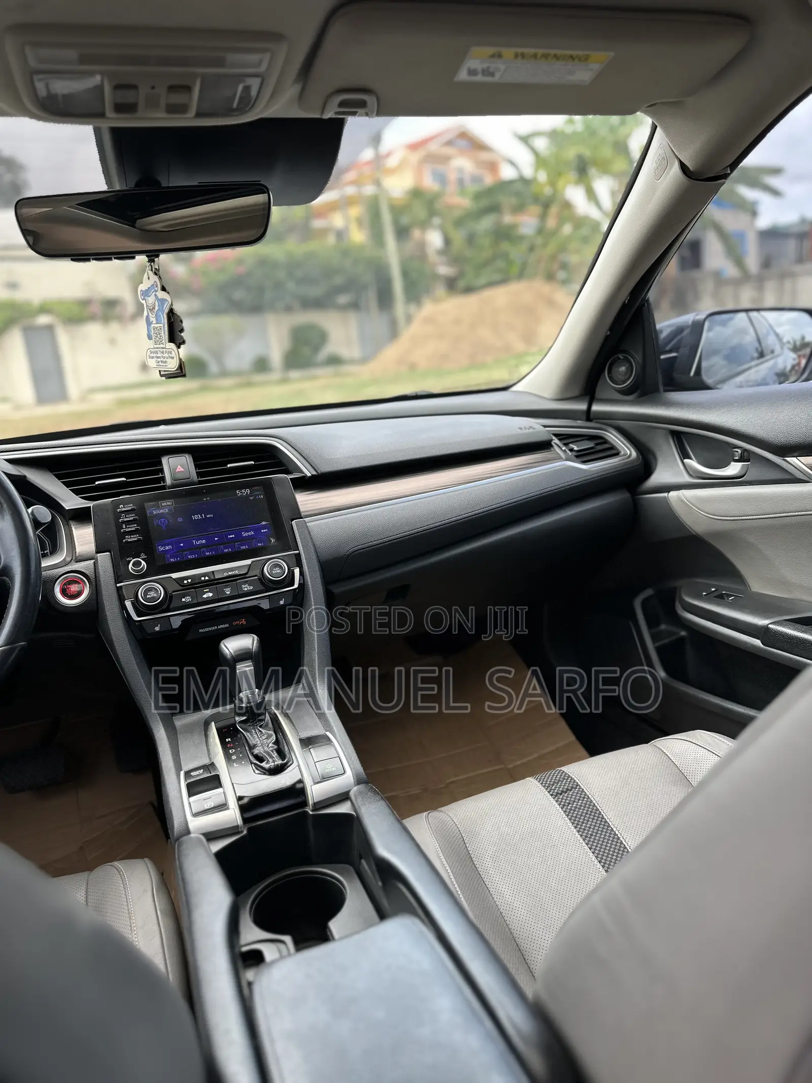 Honda Civic EX 2021 Gray