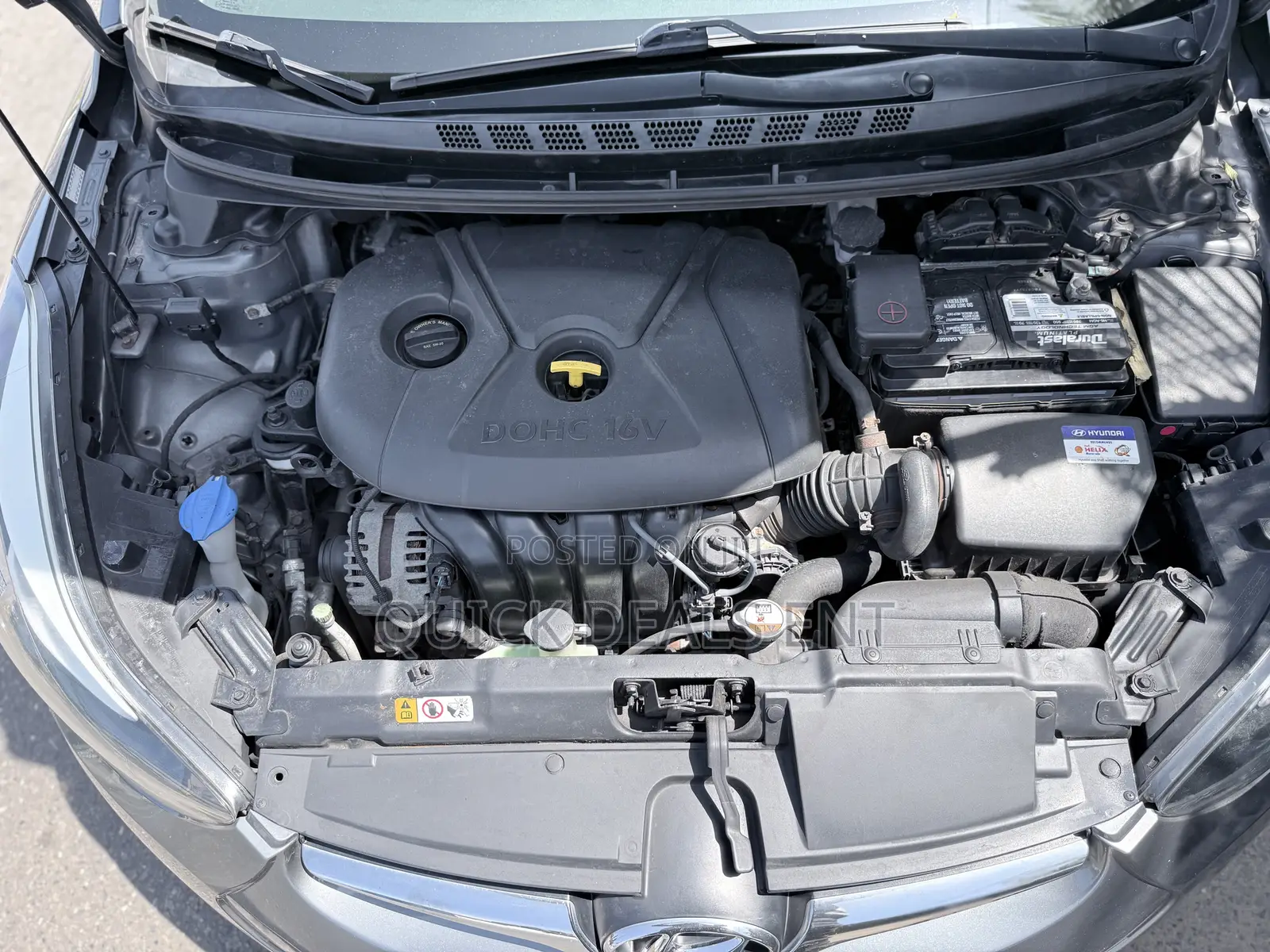 Hyundai Elantra Limited Sedan FWD (1.8L 4cyl 6A) 2016 Gray