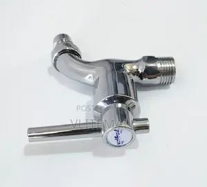 Chrome-Plated Brass Nozzle Bibcock Tap