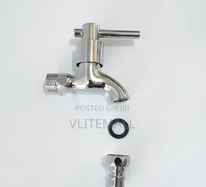 Chrome-Plated Brass Nozzle Bibcock Tap