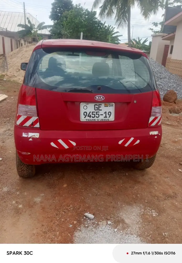 Kia Picanto 1.1 EX Automatic 2010 Red