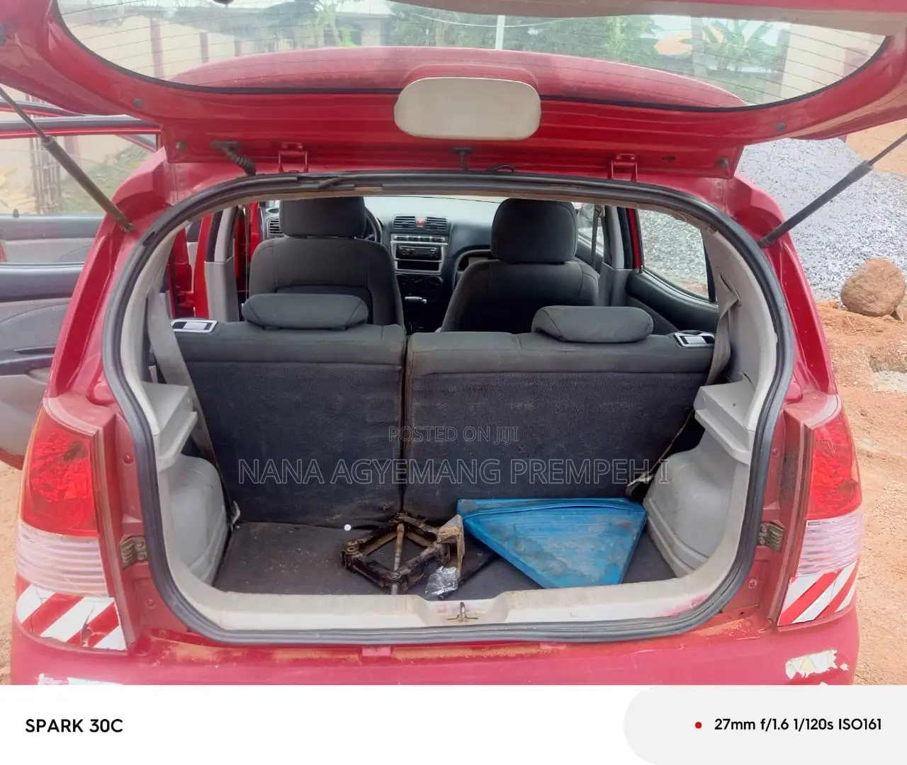 Kia Picanto 1.1 EX Automatic 2010 Red