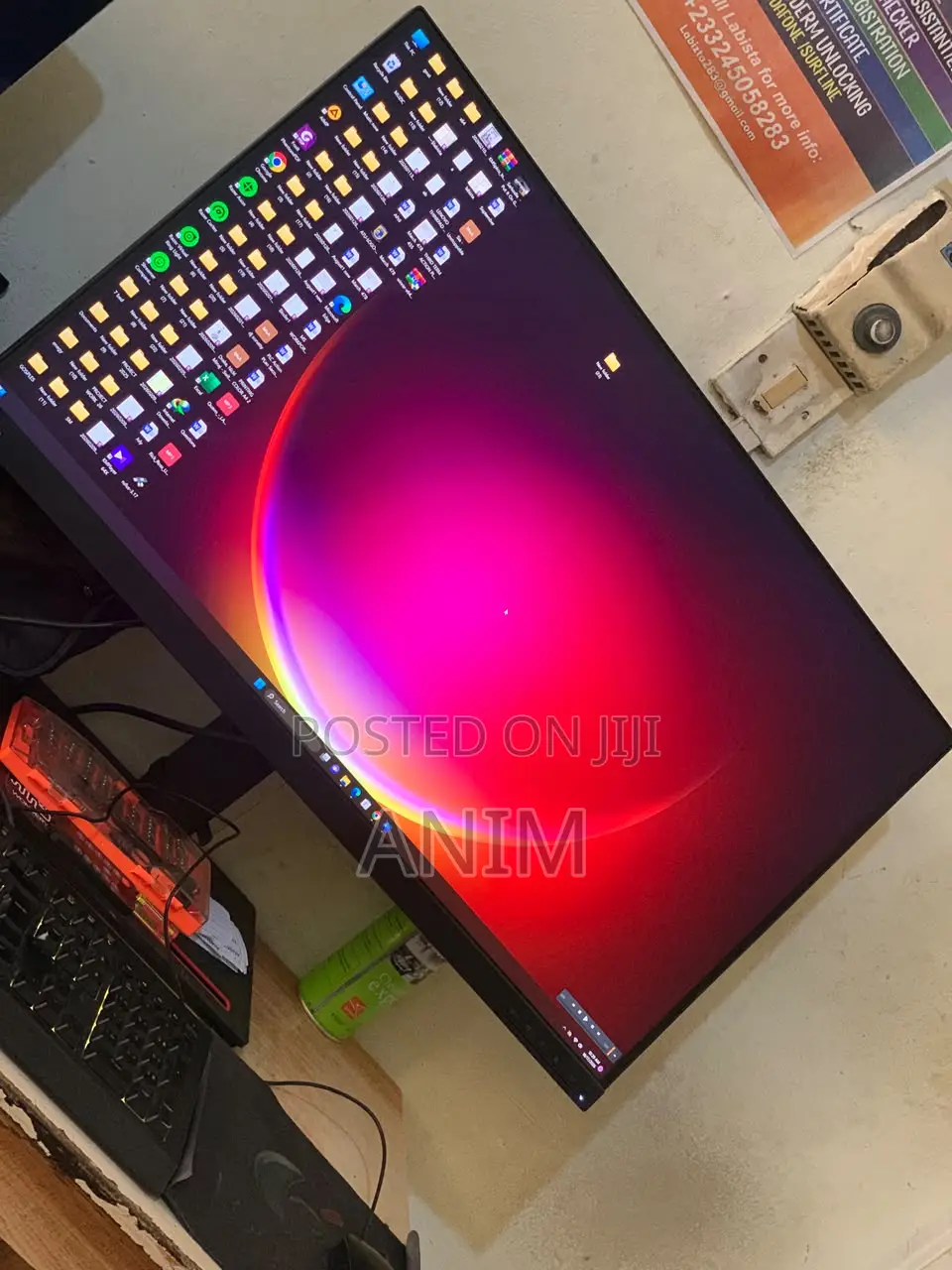32 Inches Lenovo QHD Monitor 4kusb Type-C 3840 X 480 / 3840 X 2160