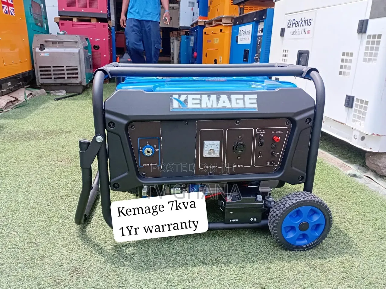 Quality KEMAGE 7.5KVA Genset – Strong Performance, Great Value7kva