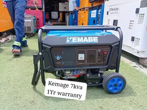 Massive Quality KEMAGE 7.5KVA Generator for Homes and Shops7kva