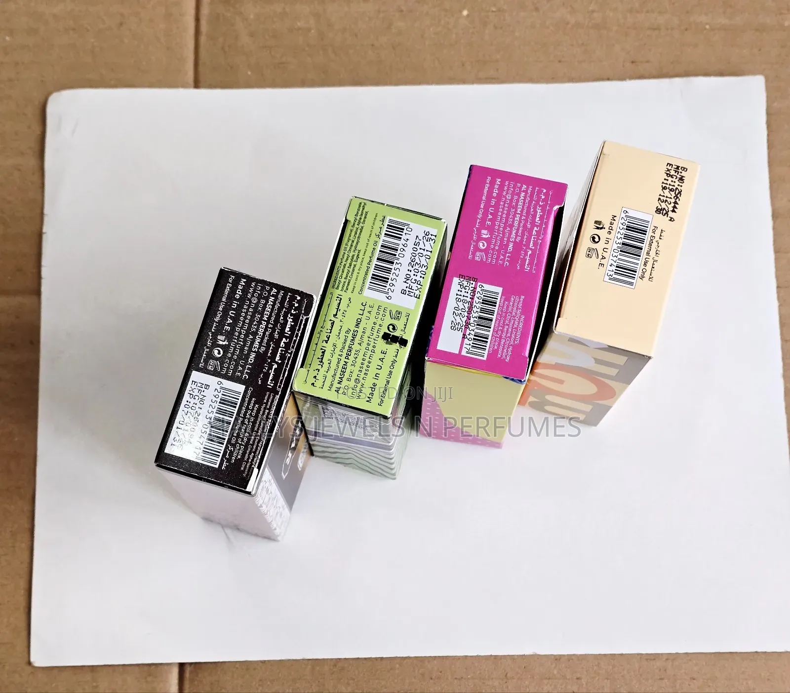 Naseem Concentrated Perfume Oils for Sensitive Skin