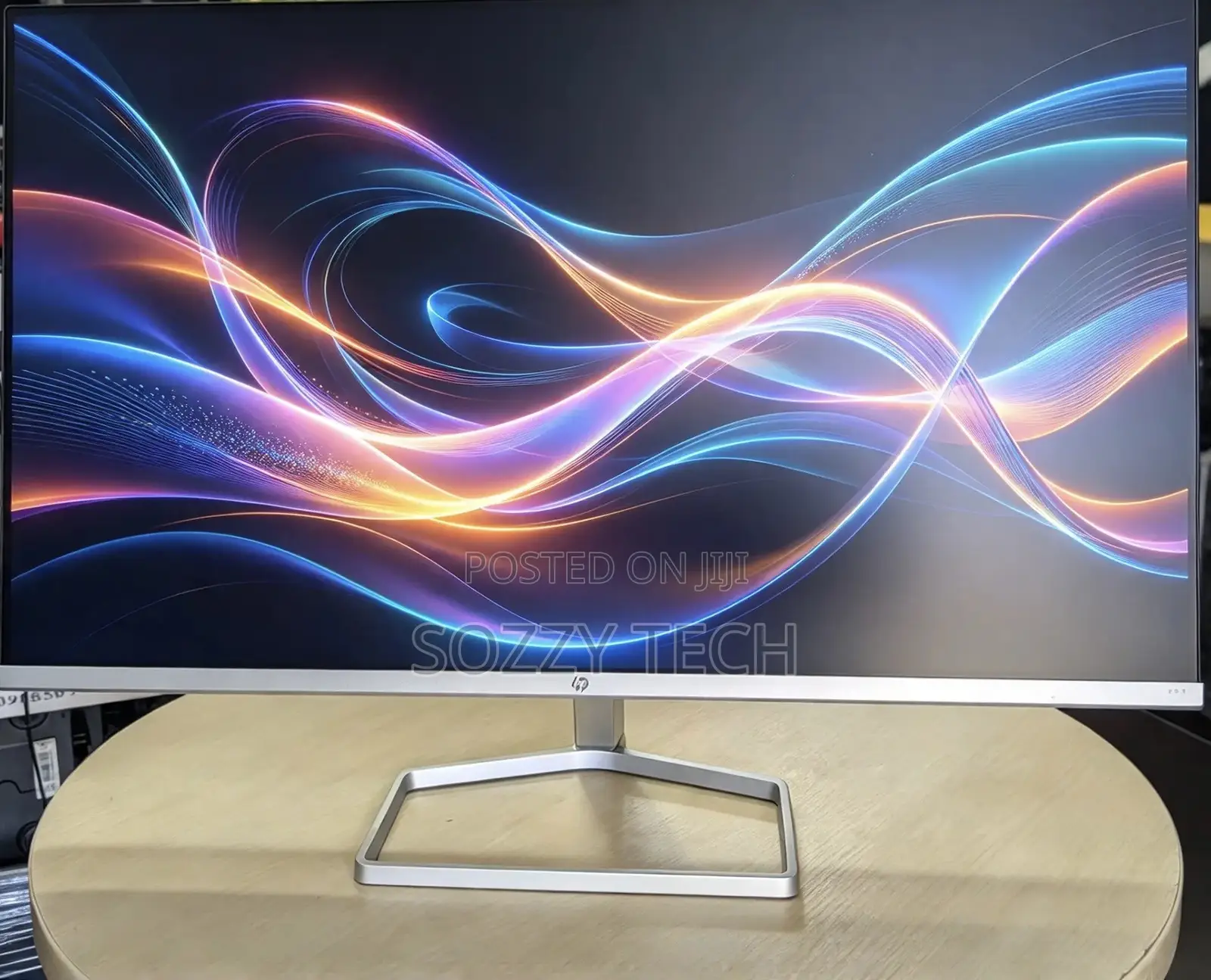 HP M27f Monitor, 27" Screen, Full HD IPS, 75Hz, Response Time: 5ms