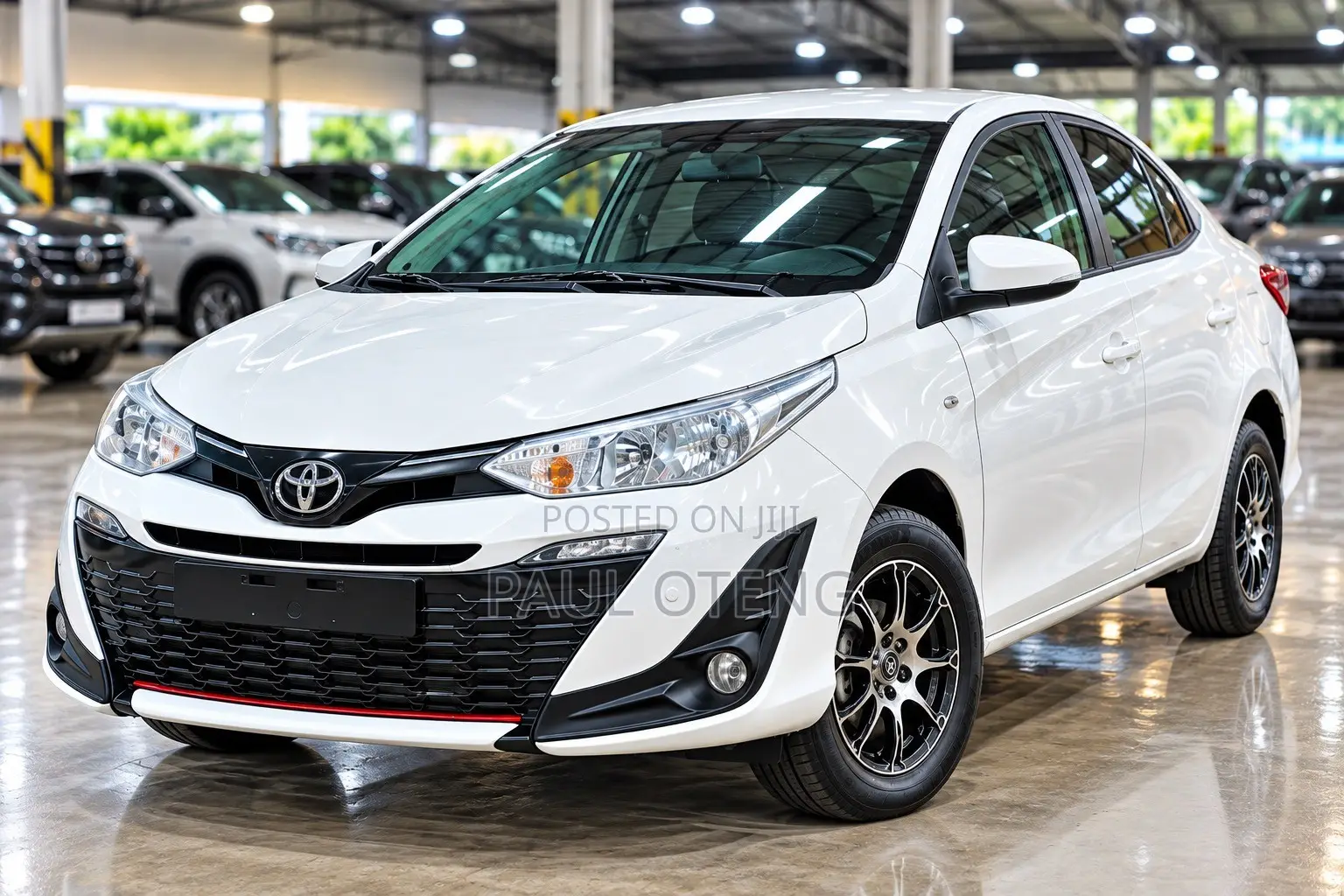 Toyota Yaris 1.5 Sedan XLE 2020 White