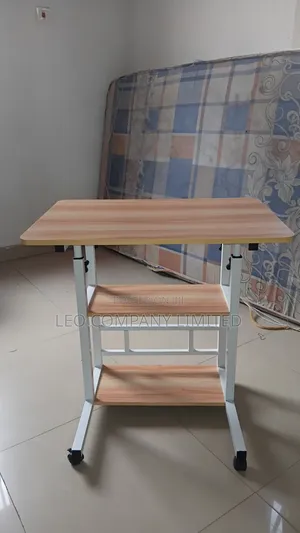 Adjustable Laptop Study Table With Shelves – Strong Portable