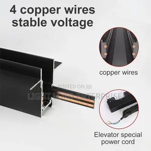 Xx774-- Magnetic Aluminum Rail 3meters