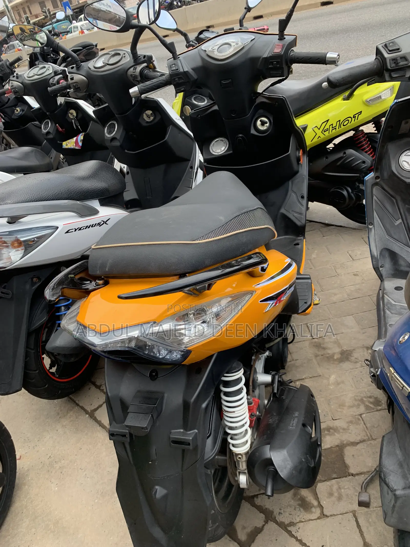 Kymco 2020 Yellow