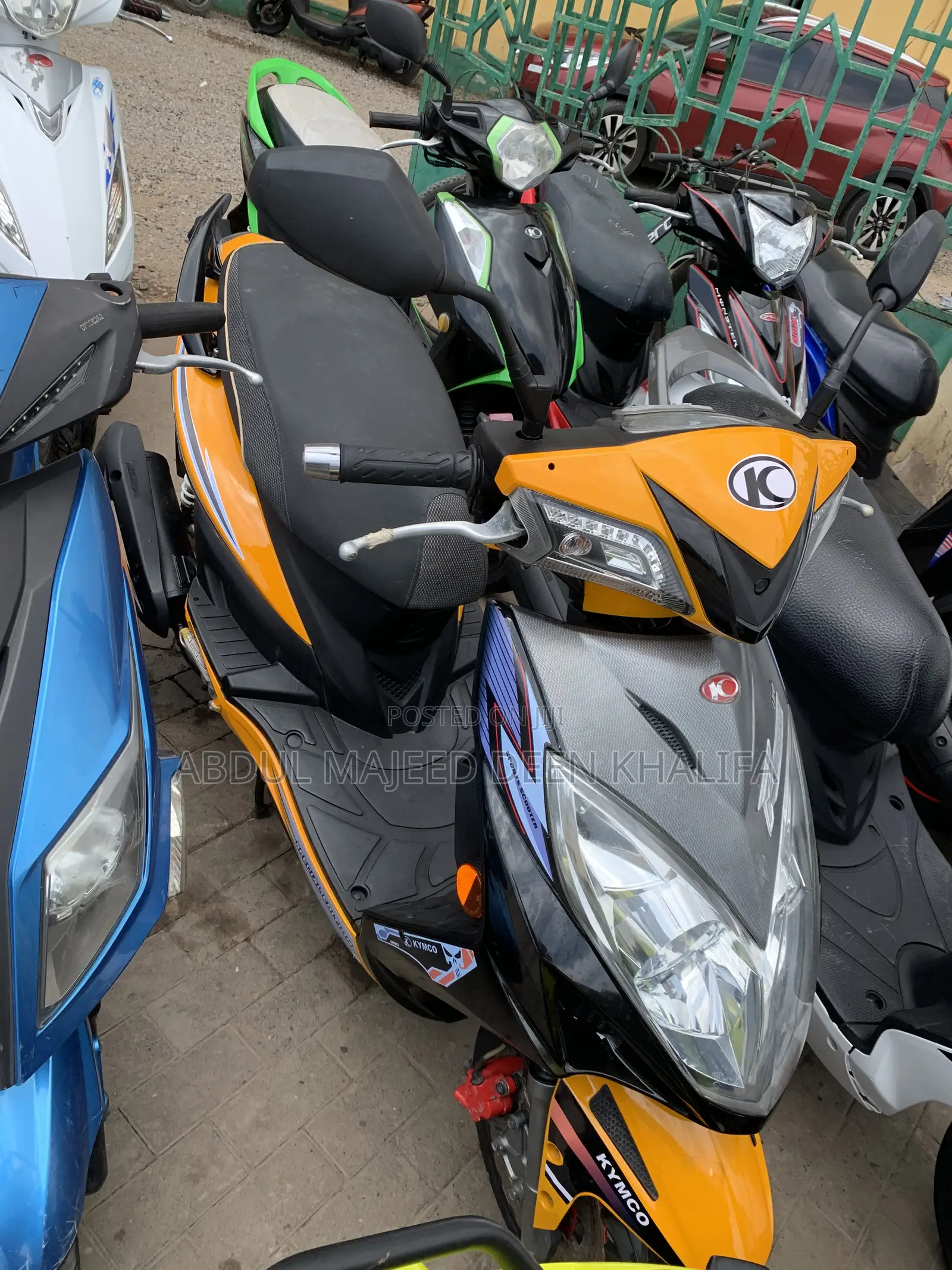 Kymco 2020 Yellow