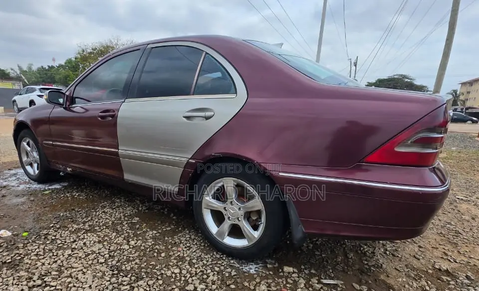 Mercedes-Benz C200 2006 Burgundy