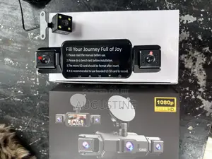 4-Channel 1080p Full HD Car Dash Cam