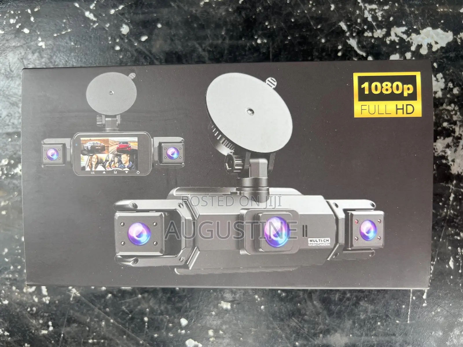 4-Channel 1080p Full HD Car Dash Cam