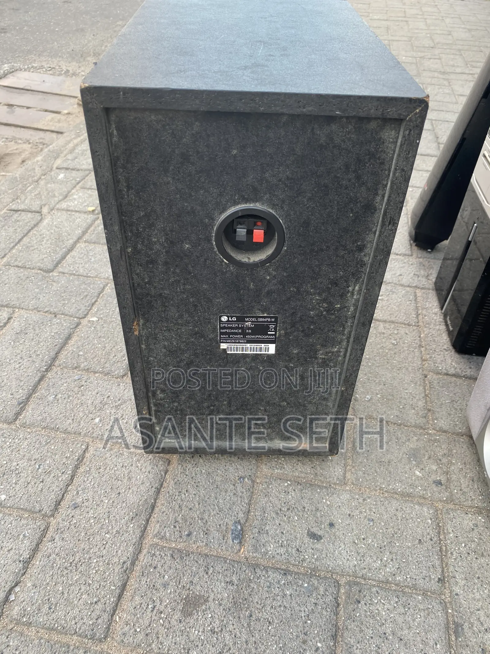 Powerful LG Passive 400watts Subwoofer Bass