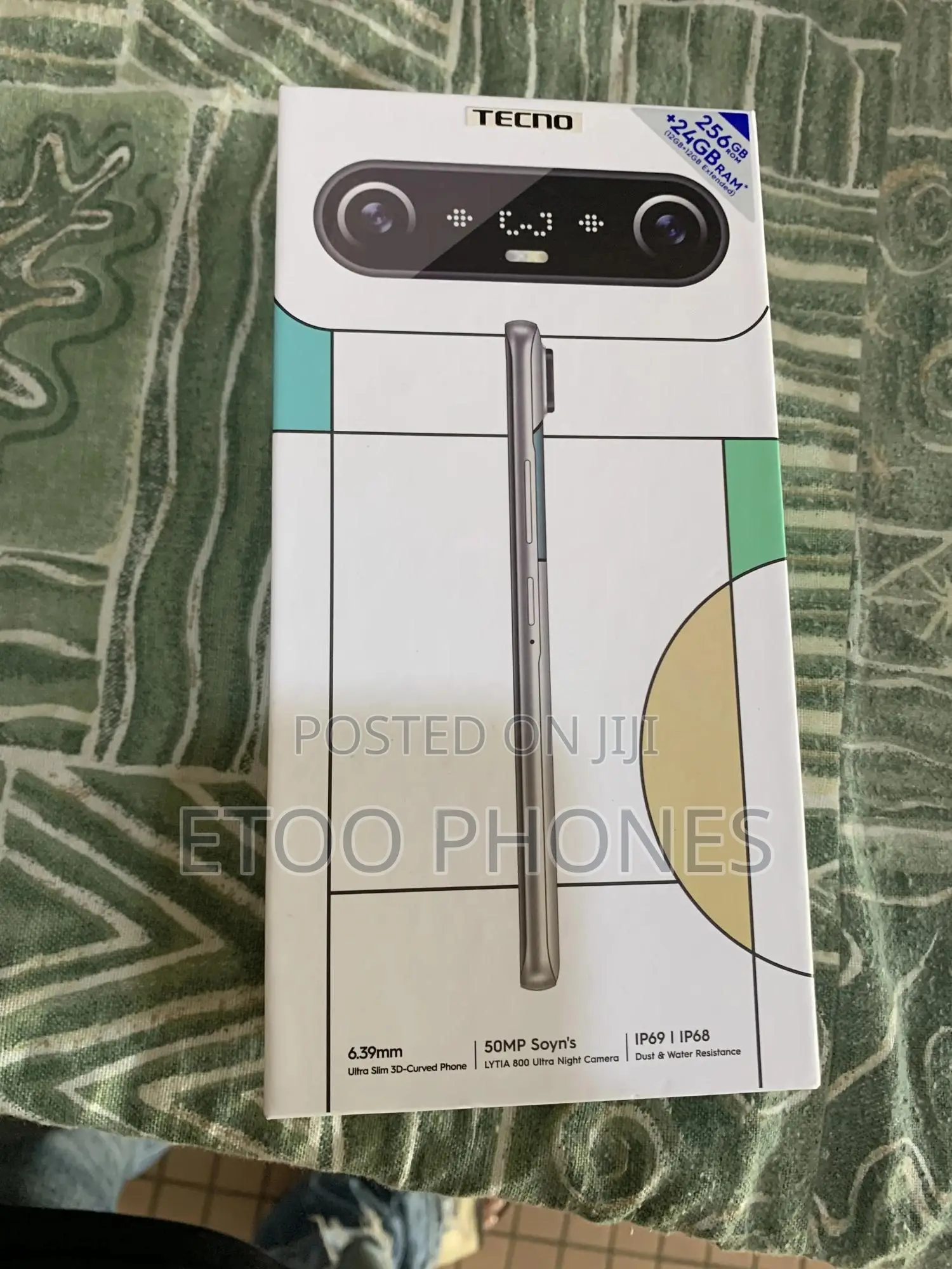 New Tecno Camon Slim 256 GB White