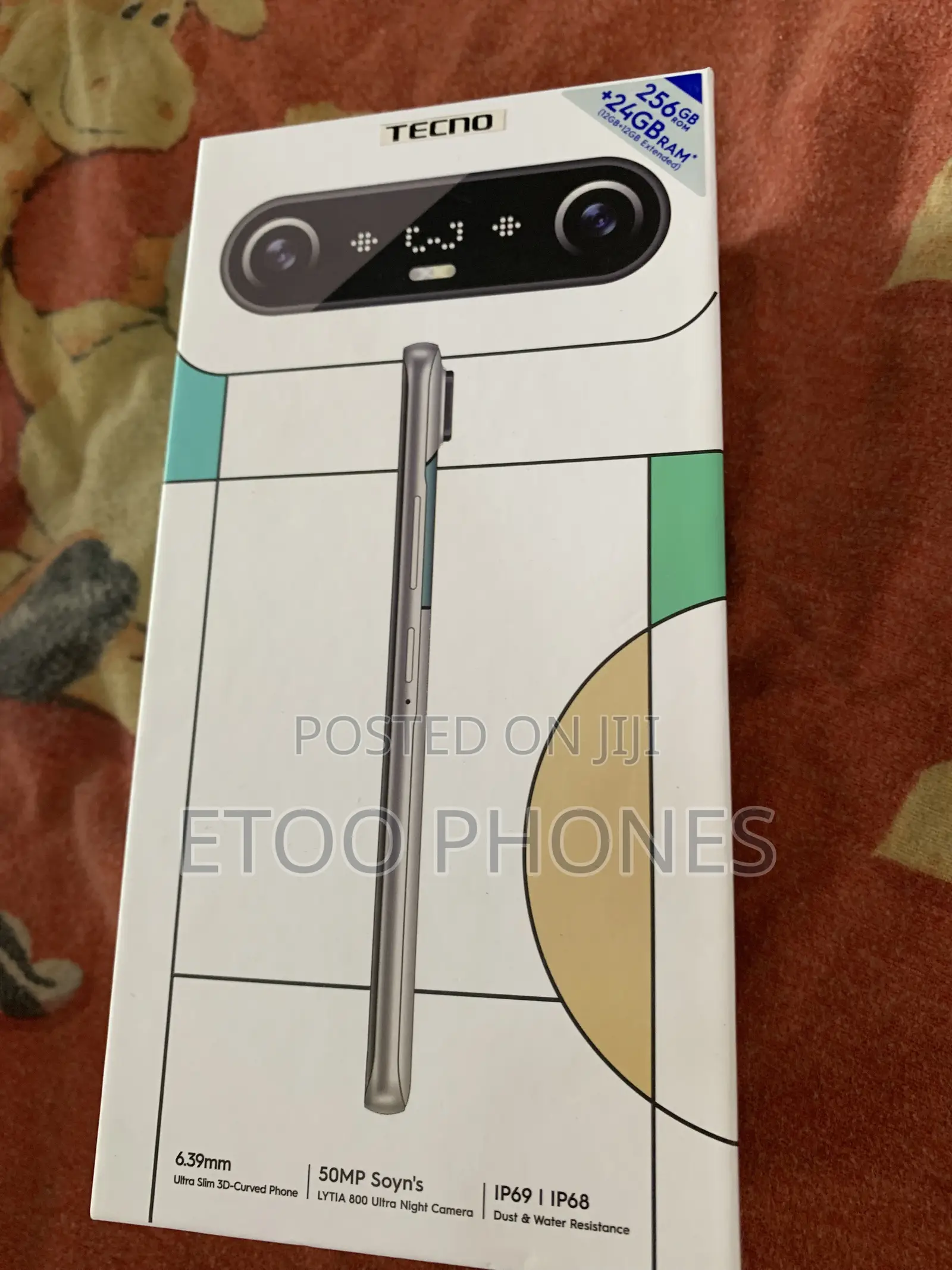 New Tecno Camon Slim 256 GB White
