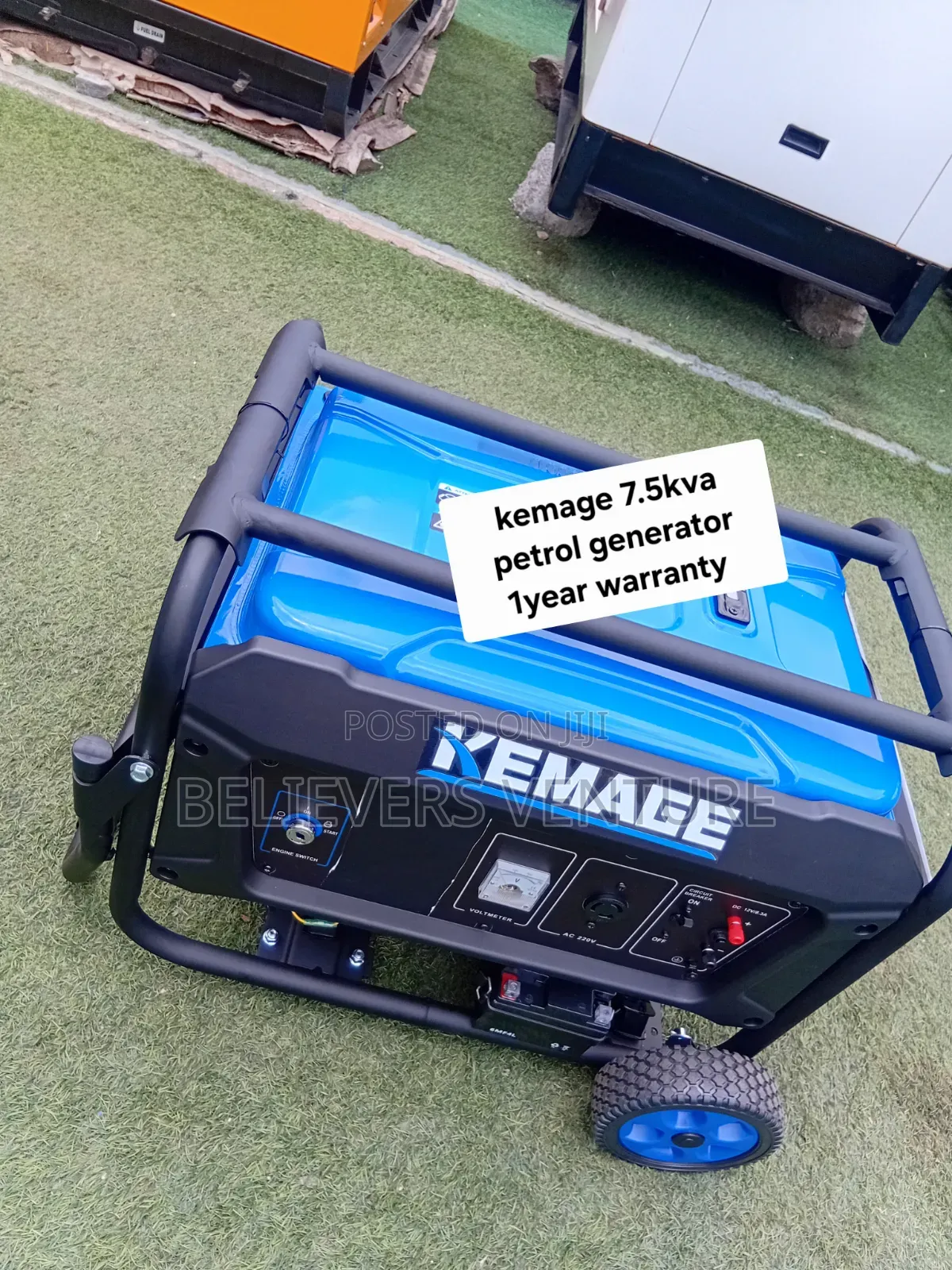 Kemage 7.5KVA Petrol Generator for Home and Business Use