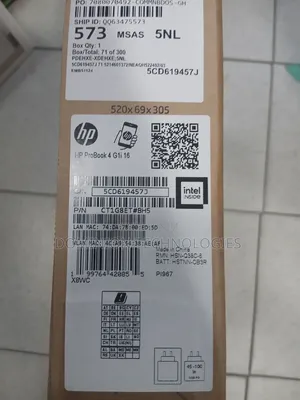 New Laptop HP ProBook 4 G1i 16GB Intel Core Ultra 5 SSD 512GB
