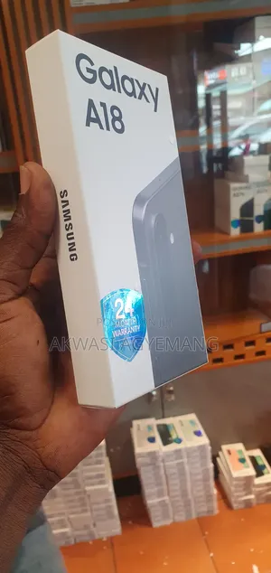 New Samsung Galaxy A18 128 GB Black