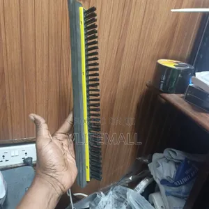 2-in-1 Rubber Broom and Floor Squeegee Head,