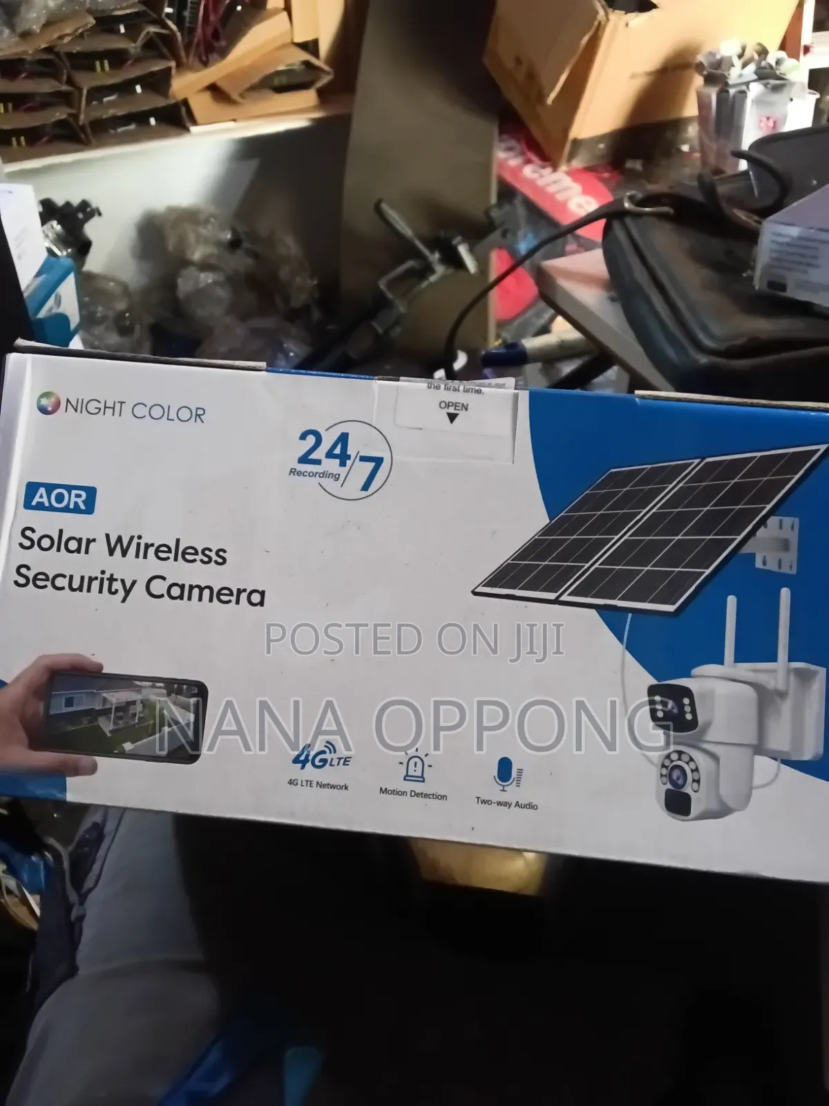 Solar Wireless Security Camera