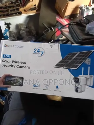 Solar Wireless Security Camera