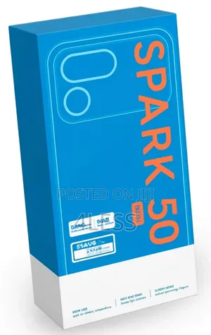 New Tecno Spark 50 Pro 256 GB Black