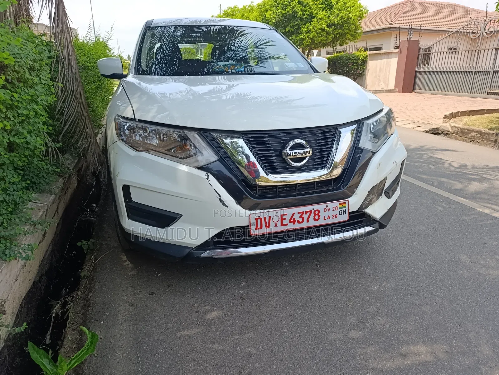 Nissan Rogue S AWD 2017 White