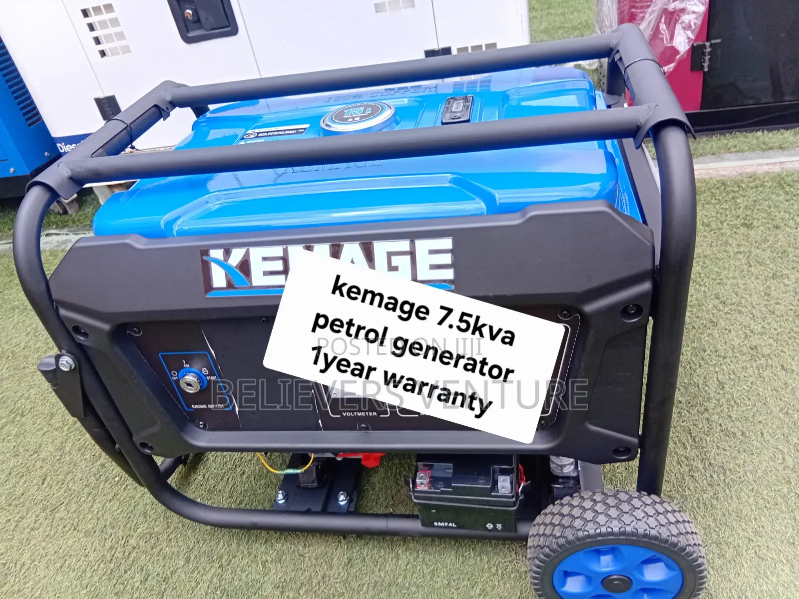 Kemage 7.5KVA Petrol Generator for Uninterrupted Power Supply