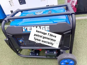 Kemage 7.5KVA Petrol Generator for Uninterrupted Power Supply