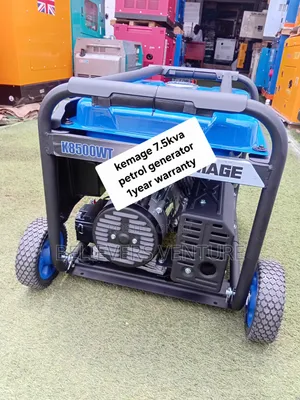 Kemage 7.5KVA Petrol Generator for Shops, Offices and Homes