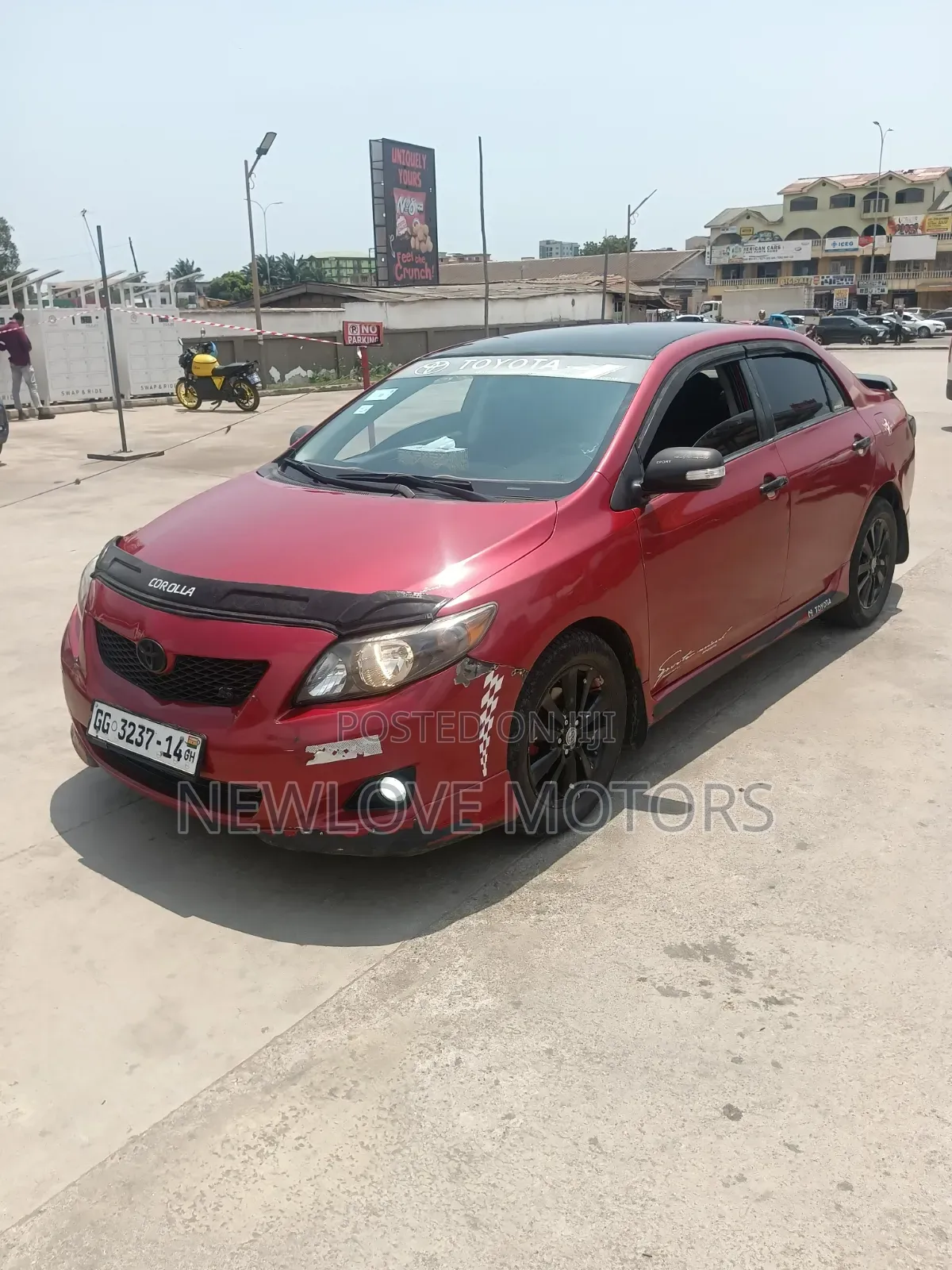 Toyota Corolla S 4dr Sedan (1.8L 4cyl 4A) 2010 Red