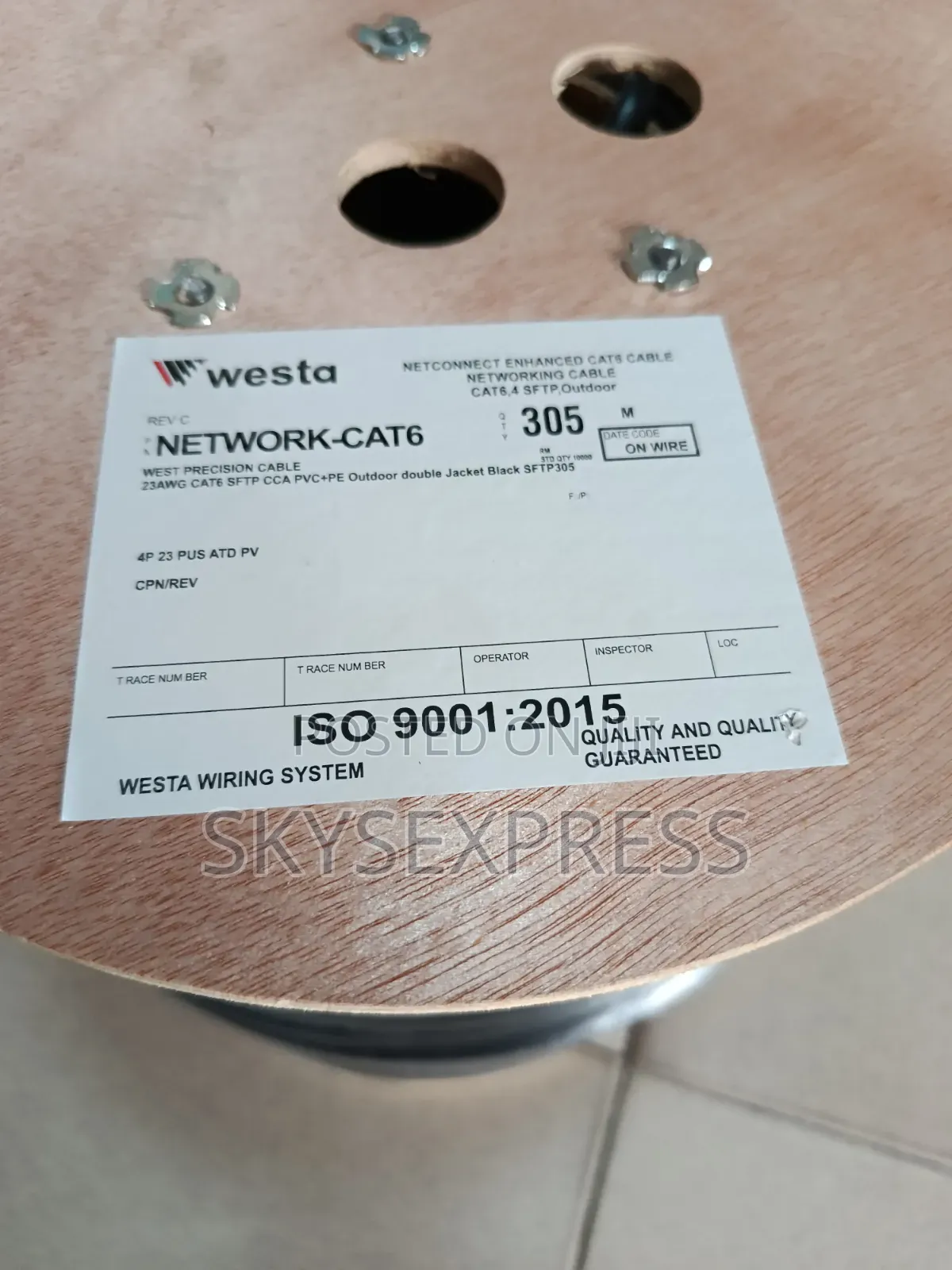 Cat6 SFTP Cable Outdoor