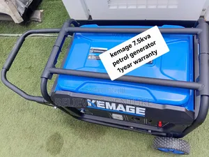 Kemage 7.5KVA Petrol Generator – Strong, Efficient and Dependable