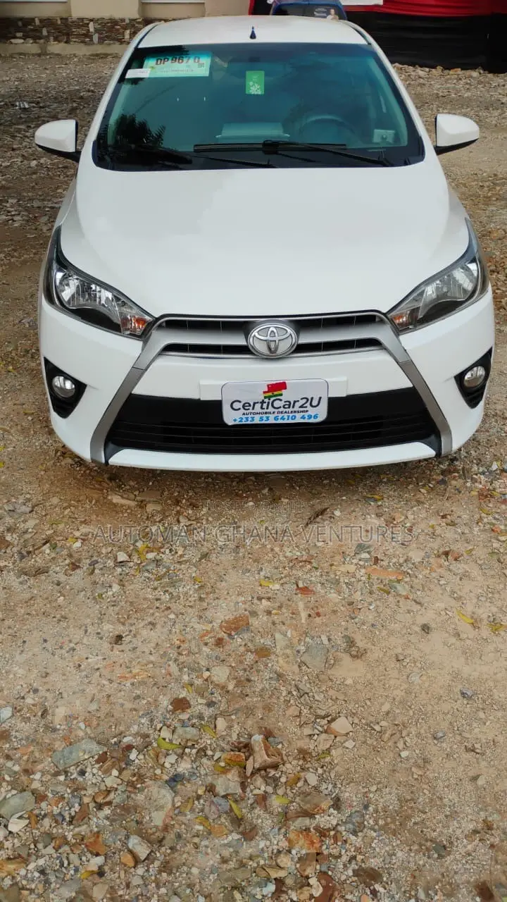 Toyota Yaris 2016 White