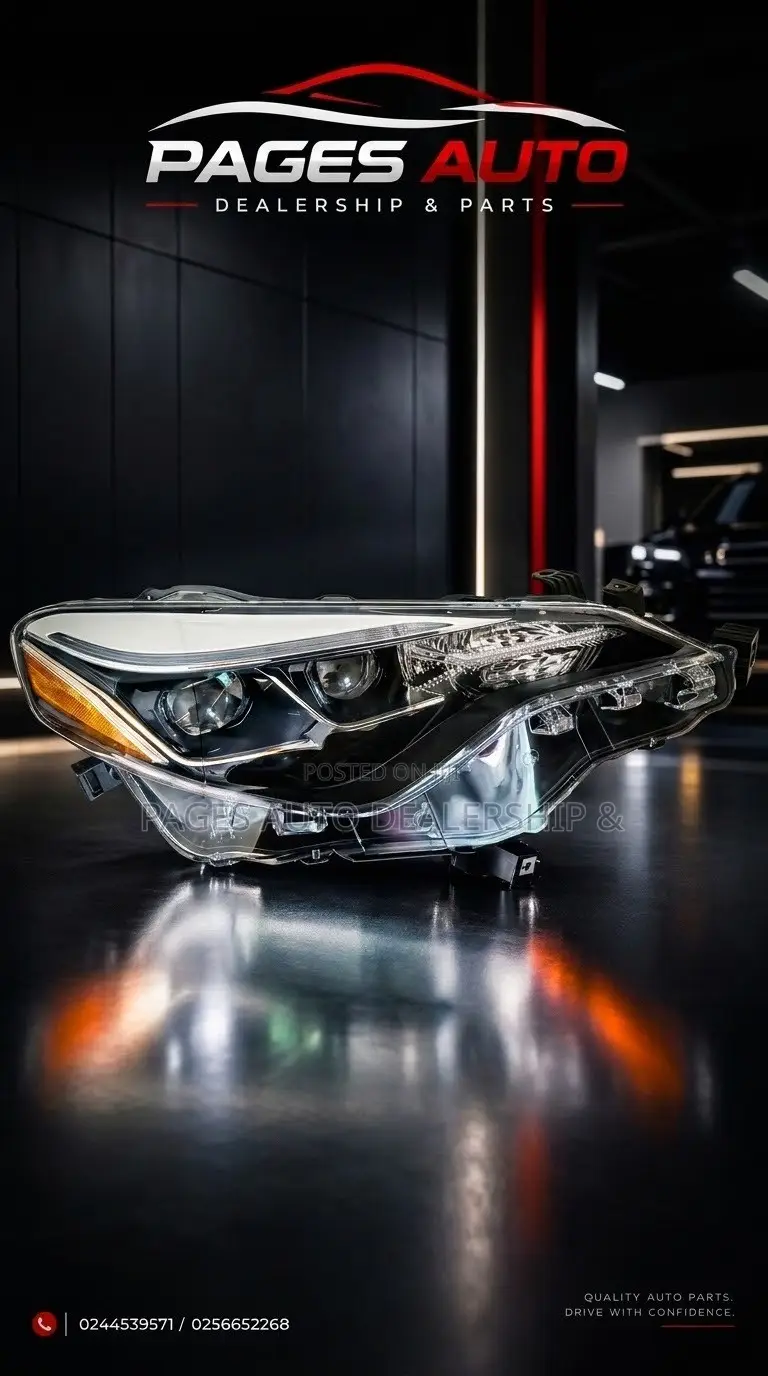 2017 Toyota Corolla Headlights SE, XSE, Sports, Sports Plus