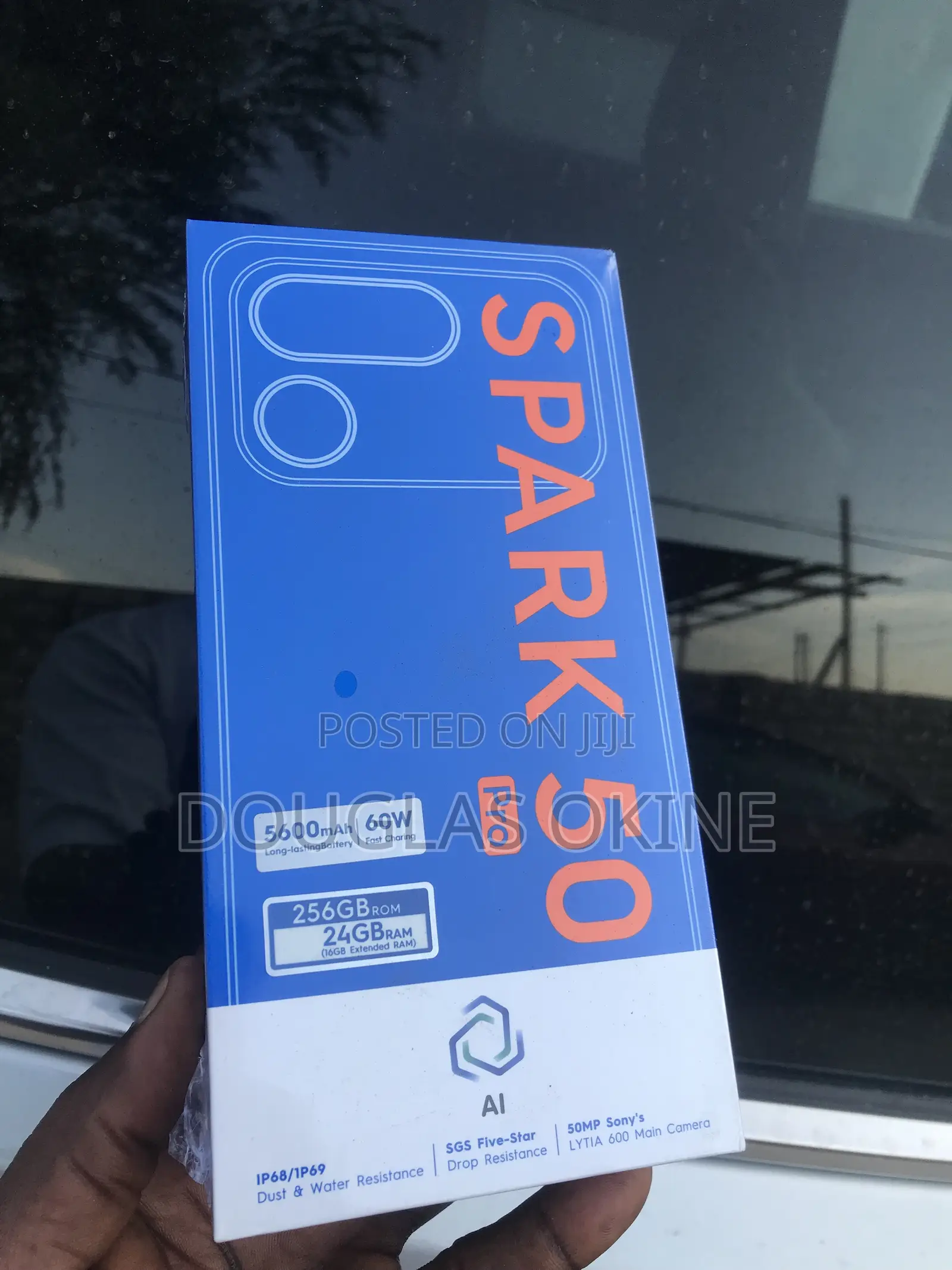 New Tecno Spark 50 Pro 256 GB Black