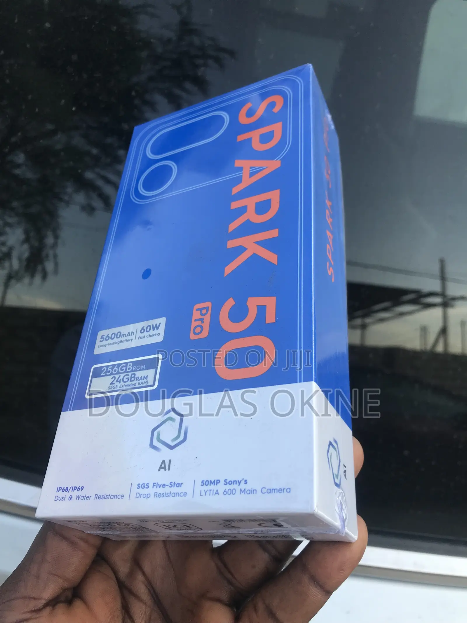 New Tecno Spark 50 Pro 256 GB Black
