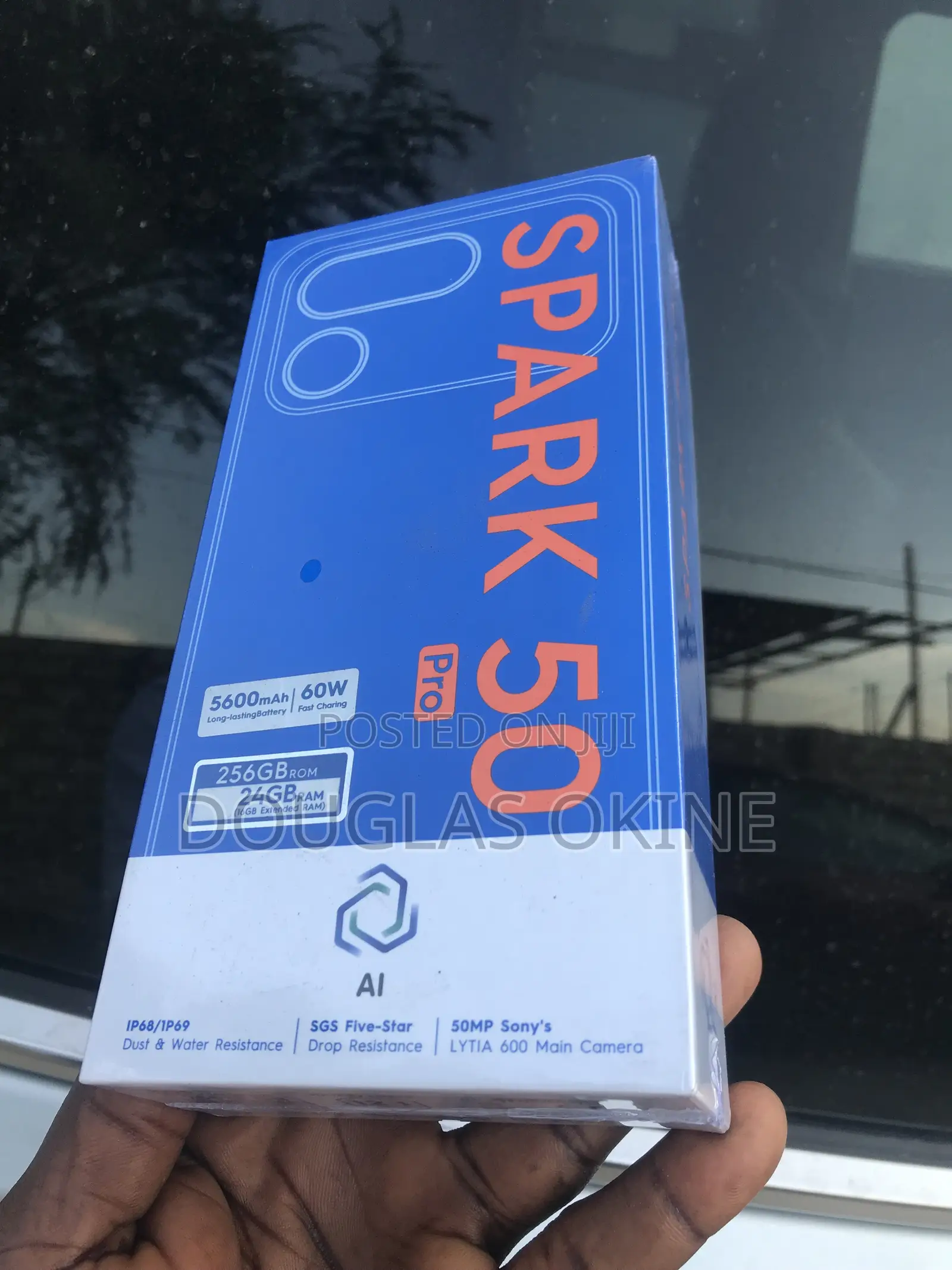 New Tecno Spark 50 Pro 256 GB Black
