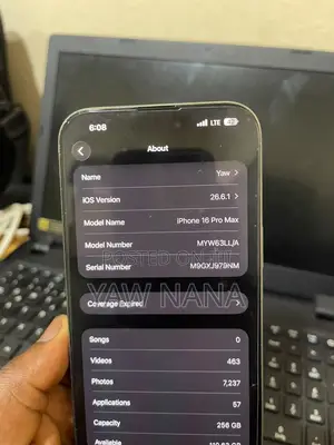 Apple iPhone 16 Pro Max 256 GB Gray