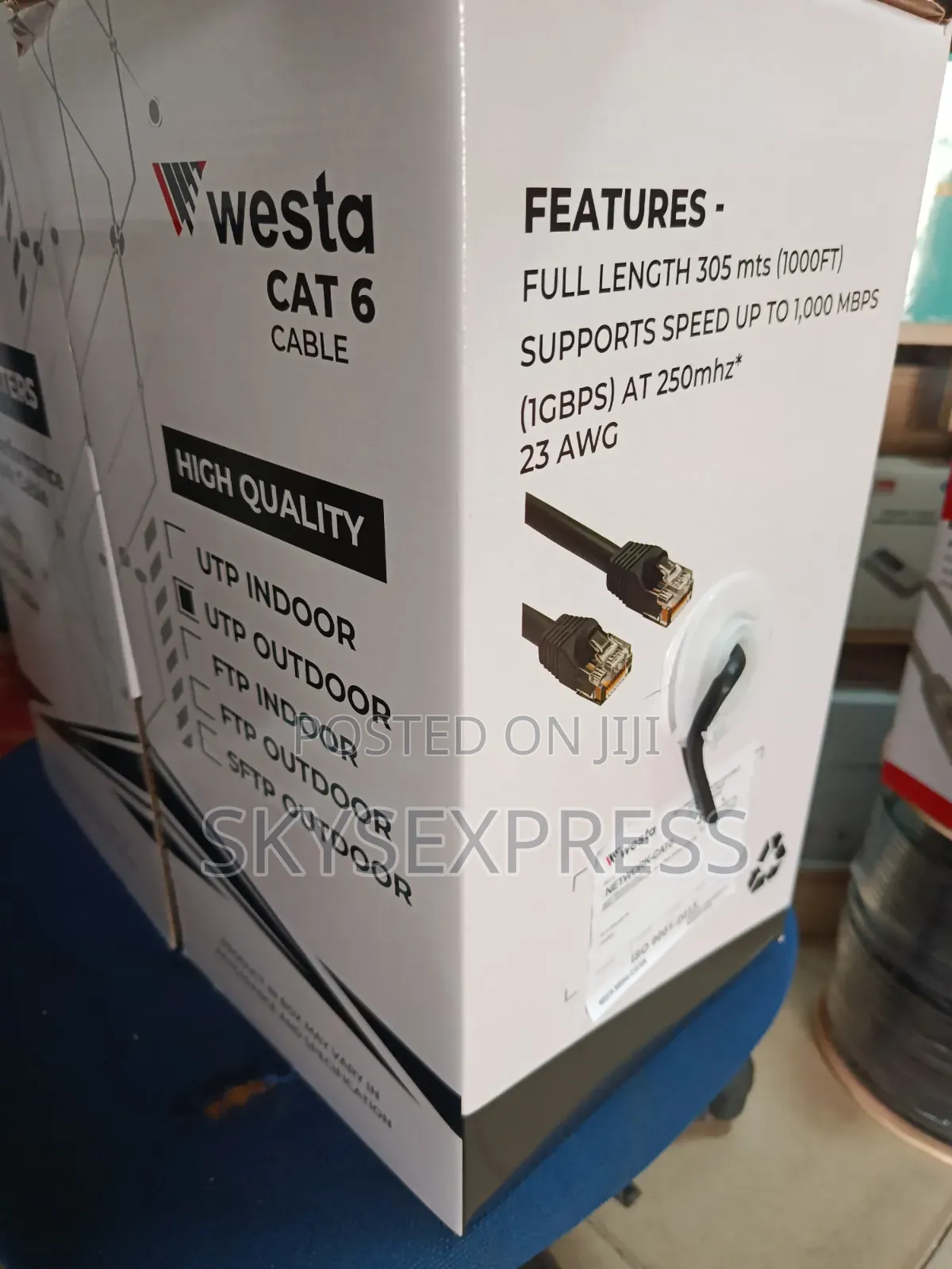 Utp Cat6 Cable Indoor 305 M